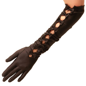 Cleopatra Satin Gloves by Cornelia James 