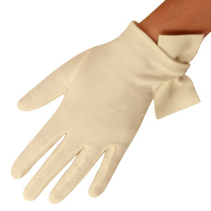 Cornelia James - Rose Cotton Gloves with Side Bow