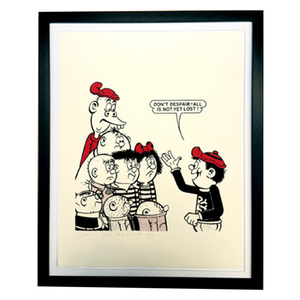 Don't Despair Bash Street Kids - Limited Edition Screen Print 