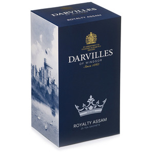 Darvilles of Windsor  Royalty Blend  25 Tagged Sachet Box 50gm