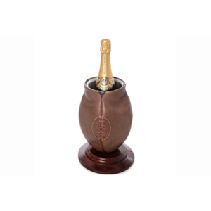 Vintage Style Rugby Ball Wine Cooler