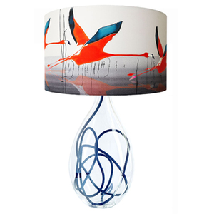 Breaking Dawn Lamp in Orange