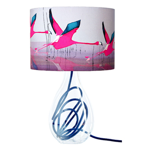 Breaking Dawn Lamp in Raspberry