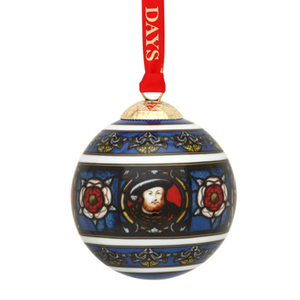 Christmas Bauble - Henry VIII Design by Halcyon Days