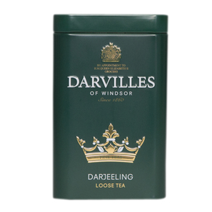 Darvilles of Windsor Darjeeling Loose Tea Caddy 100gm
