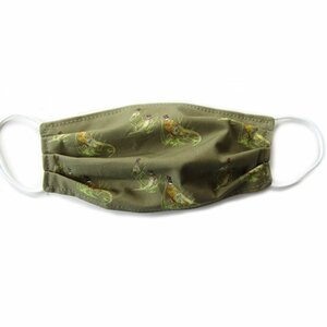 Reusable Face Mask - Pheasant Print on Cotton