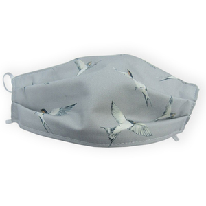 Reusable Face Mask -  Swallow Bird Print