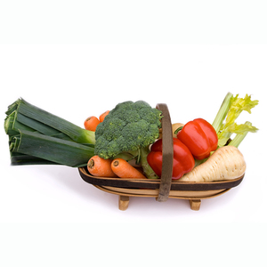 The Noble Traditional Sussex Trug size 1 - Handcrafted in England 37cm x 23cm