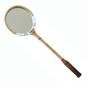 Vintage Squash Racquet Mirror