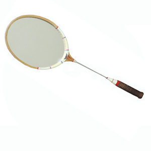 Vintage Badminton Racquet Mirror