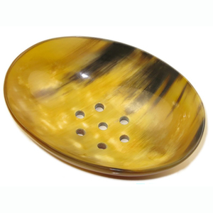 Ox Horn Oval Soap Dish by Abbeyhorn