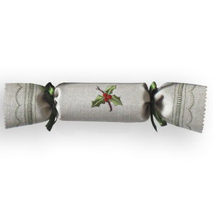 Reusable Holly Christmas Cracker Single - by Kate Sproston