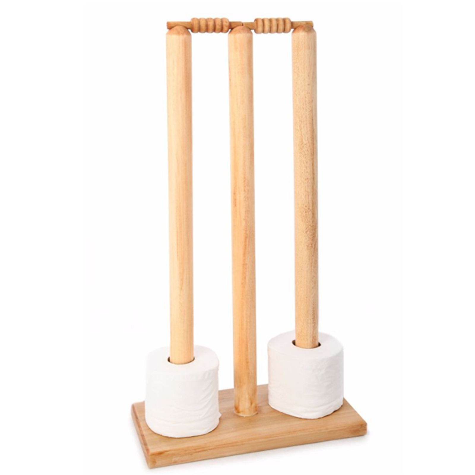 Cricket Stump Toilet Roll Holder