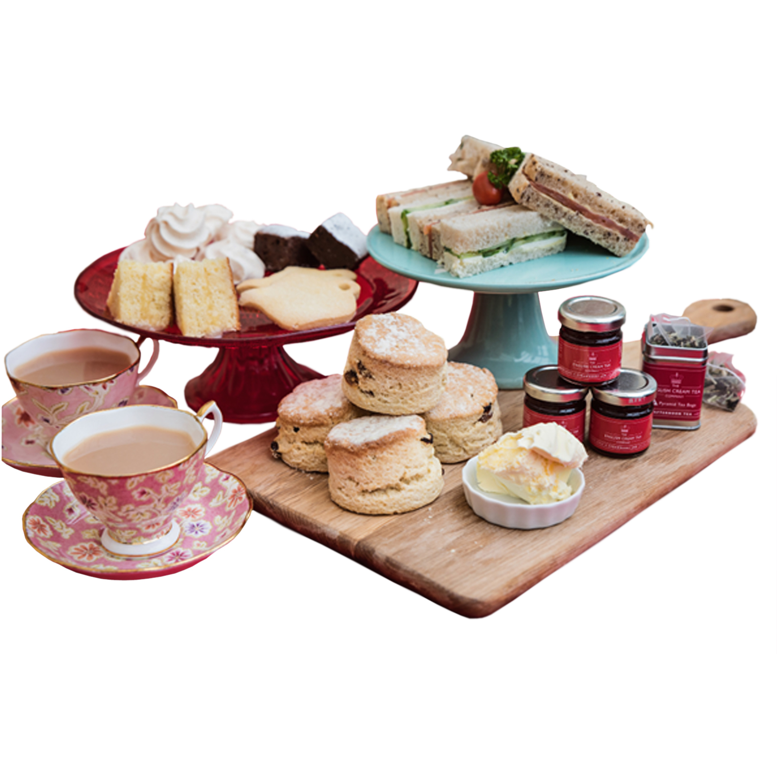 Traditional Afternoon Tea For Two, Freshly Made, Delivered ...