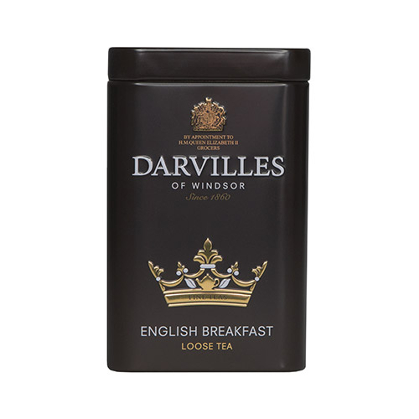 Darvilles of Windsor  English Breakfast  Loose Tea Caddy 100gm
