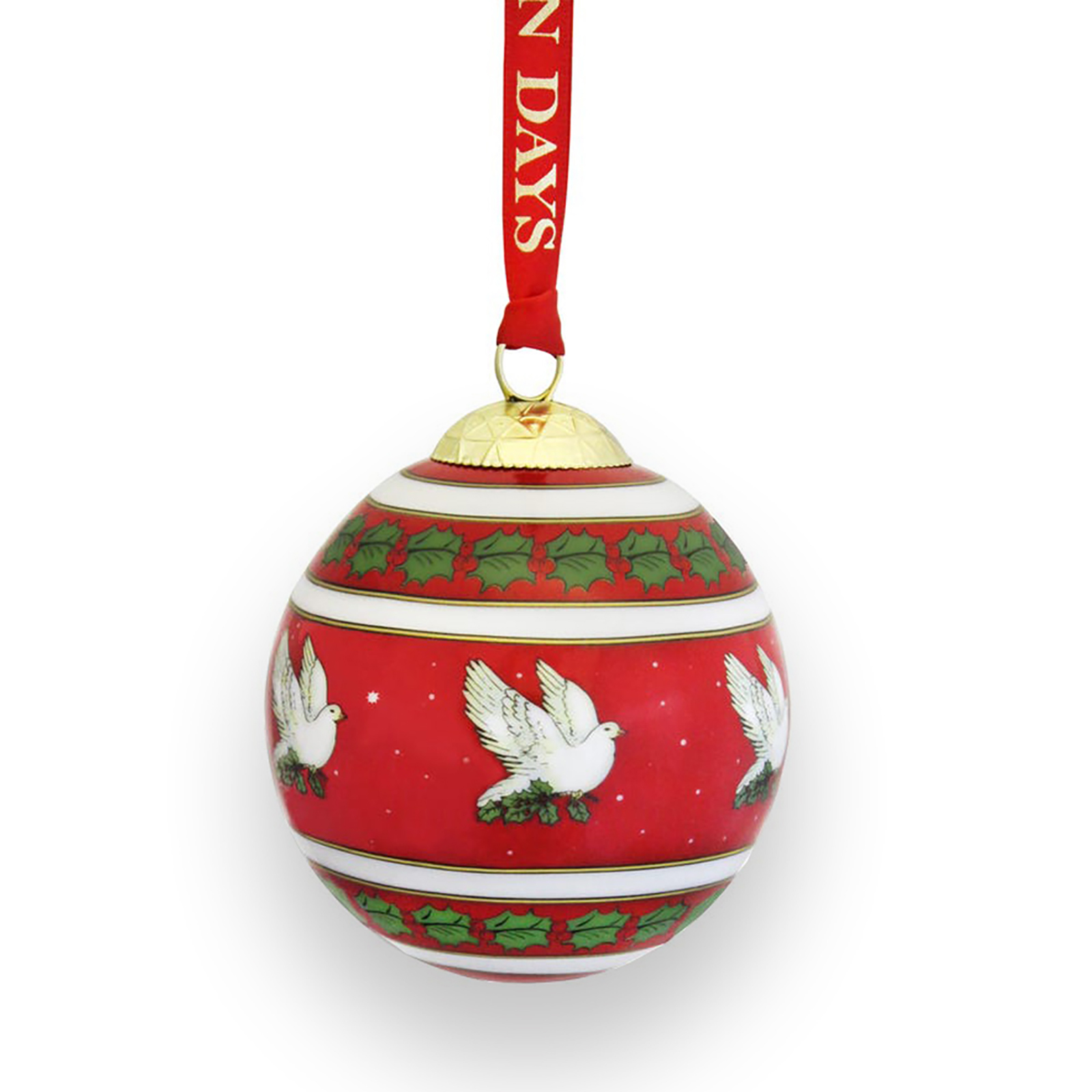 Christmas Bauble - Dove of Peace Design by Halcyon Days