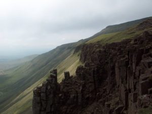 View From High Cup Nick on The Pennine Way - The Pennines