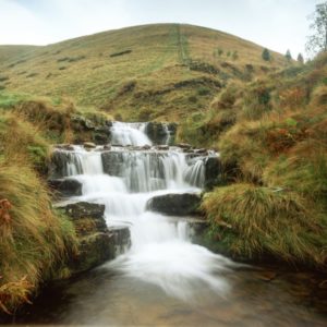 Kinder Down Fall WaterFall in the Pennines