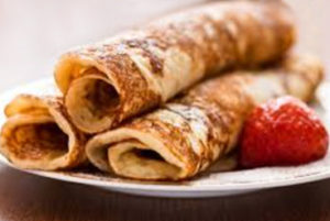 Rolled English Pancakes