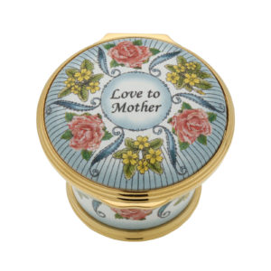 Mothers Day Enamel Box 2018 - Halcyon Days