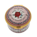 Valentines Day Rose Enamel Box 2018 - Halcyon Days