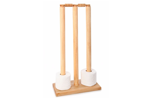 Cricket Wicket Stump Loo Roll Holder