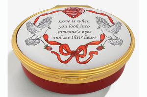 Enamel Box - Love is when you look