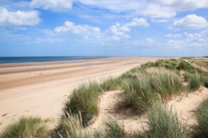 Holkham Beach in Norfolk, England