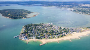 Sandbanks Beach Poole Panoramic View